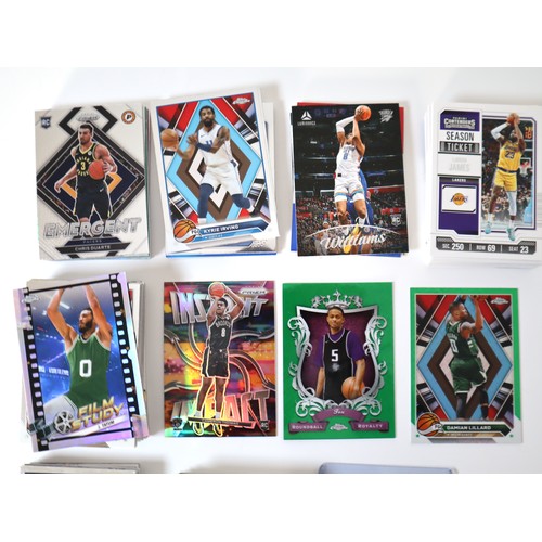174 - Topps Chrome & Panini Prizm NBA & NFL Sports Cards including Tony Mandarich Resurgence Signature Car... 