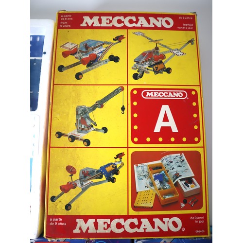 199 - Unused and sealed Vintage Meccano sets