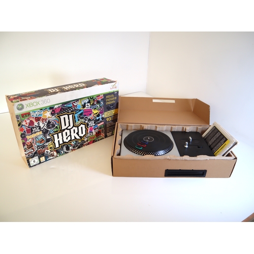 Xbox 360 DJ Hero Turntable in box