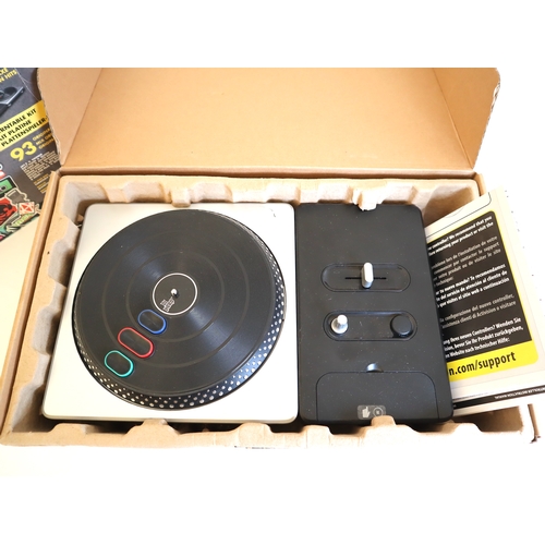 24 - Xbox 360 DJ Hero Turntable in box