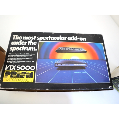 28 - ZX Spectrum + , dk'tronics Speech Synthesiser & Parallel Centronics Interface, Prism VTX 5000,