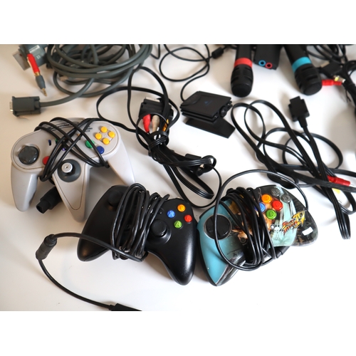 51 - A group of gaming cables / accessories