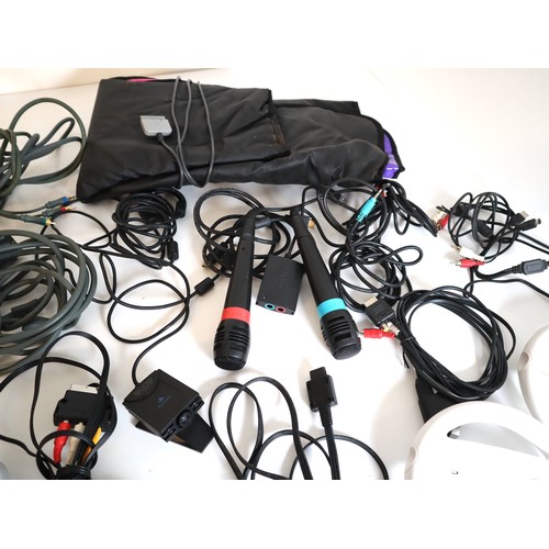 51 - A group of gaming cables / accessories