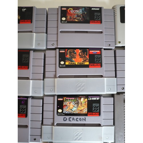 53 - Nintendo Super Nes & Nes Game Cartridges