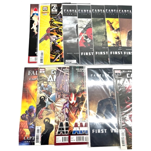 139 - Marvel Comics - A group of Captain America Comics including variants / SDCC Exclusives