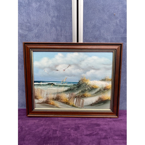 710 - Original signed Seascape painting