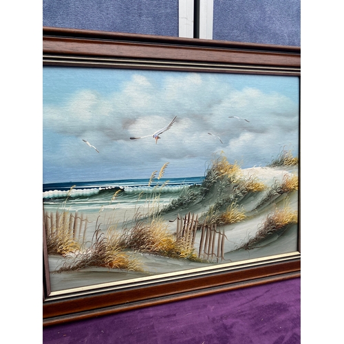 710 - Original signed Seascape painting