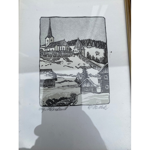 729 - A collection of miscellaneous prints