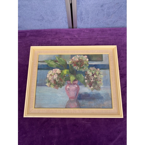 733 - Two Original still life Oil paintings. One signed Jessica Piper