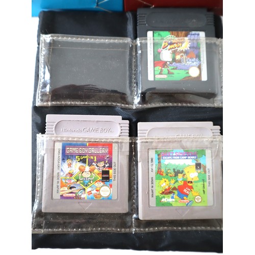 64 - Nintendo Gameboy Games including boxed Radar Mission, Double Dragon 3 + Loose Pocket Bomber Man, Gam... 