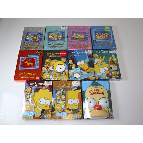 82 - The Simpsons Complete Seasons 1-11 DVD boxsets