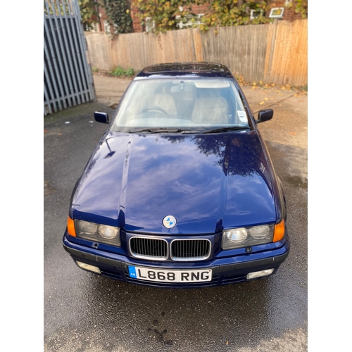 147A - 1994 BMW 325I Mileage - 73841. This car is from a Probate estate. Has not been driven since its last... 