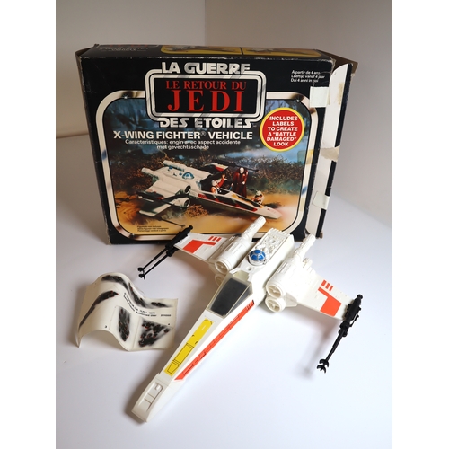 21 - Kenner Star Wars Return of the Jedi A Wing Fighter Vehicle Boxed