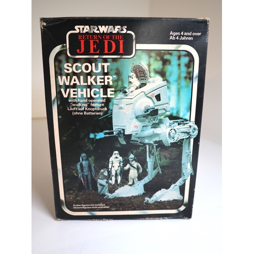 23 - Kenner Star Wars Return of the Jedi Scout Walker Vehicle - Boxed w/ instructions