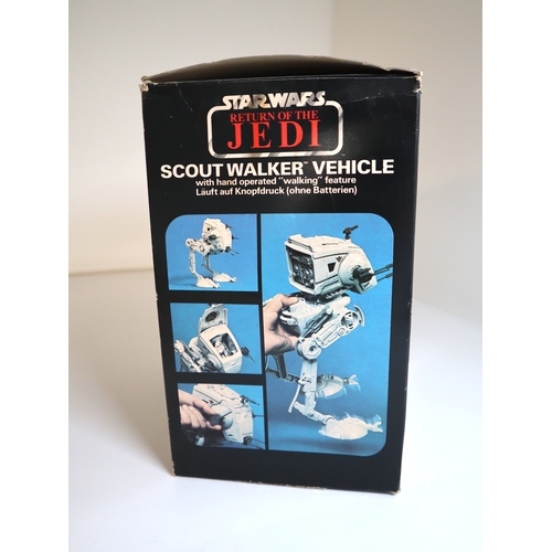 23 - Kenner Star Wars Return of the Jedi Scout Walker Vehicle - Boxed w/ instructions