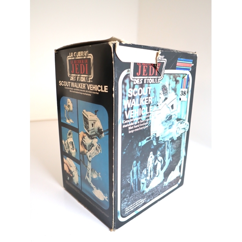 23 - Kenner Star Wars Return of the Jedi Scout Walker Vehicle - Boxed w/ instructions