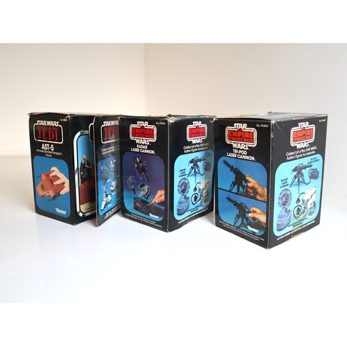 24 - Kenner Star Wars AST-5 , Radar Laser Cannon , Tri-Pod Laser Cannon - Boxed Complete with instruction... 