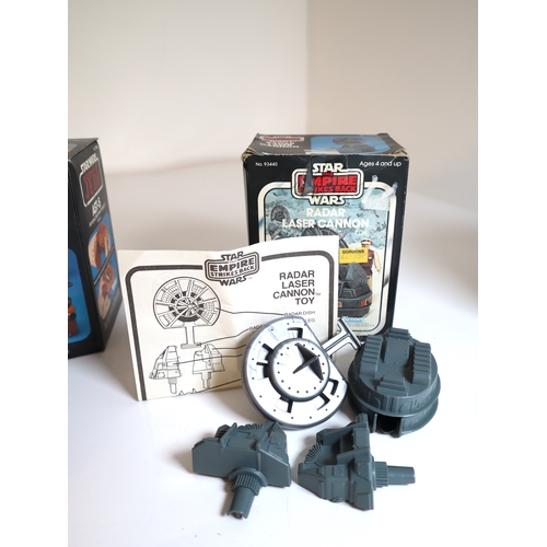 24 - Kenner Star Wars AST-5 , Radar Laser Cannon , Tri-Pod Laser Cannon - Boxed Complete with instruction... 