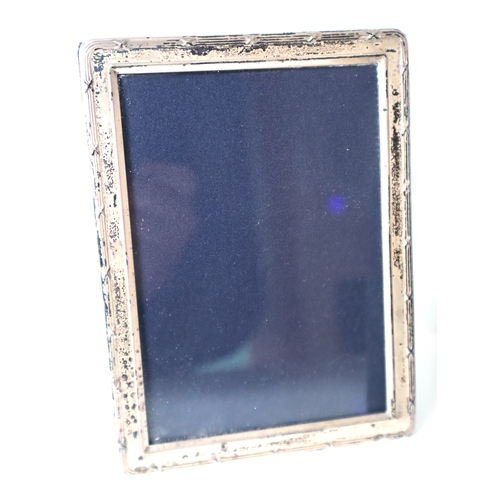 96 - Four Sterling Silver framed Carrs Photo Frames