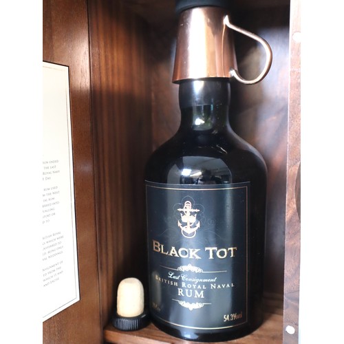 68 - Cased Black Tot Last Consignment Royal Naval Rum Last day of issue 31st July 1970