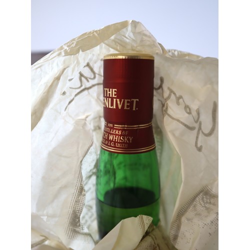 70 - The Glenlivet 12 Year Single Malt Scotch Whisky in Leather Case (2005 Edition)
70cl / 40%