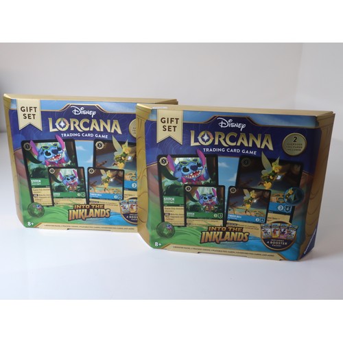 28 - Two Disney Lorcana Into The Inklands Gift Set - New Sealed