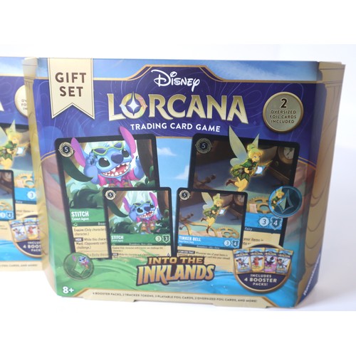 28 - Two Disney Lorcana Into The Inklands Gift Set - New Sealed