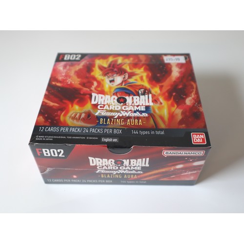 30 - New Sealed Dragon Ball Super Card Game Fusion World Blazing Aura Booster Box