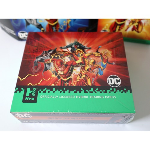 33 - DC Hro Chapter 4 Trading Card Booster Box, + two booster box gift sets with additional booster packs... 