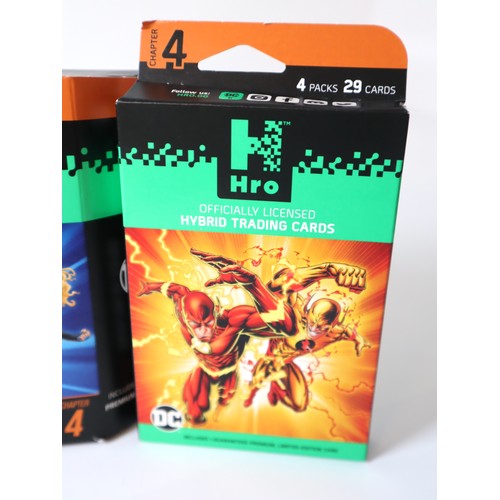 33 - DC Hro Chapter 4 Trading Card Booster Box, + two booster box gift sets with additional booster packs... 