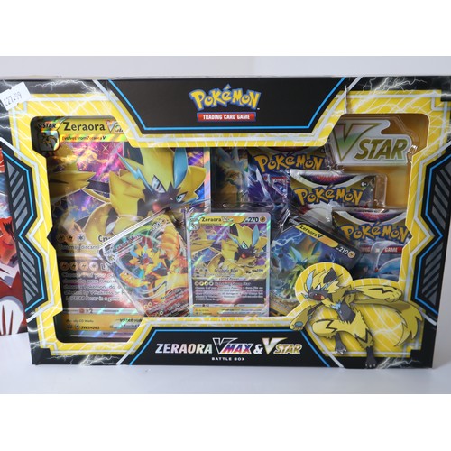 35 - Pokemon TCG - Urshifu VMax Premium Collection Box +Zeraora VMax & VStar Battle Box - New Sealed