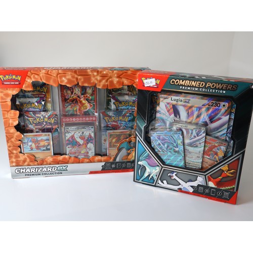 36 - Pokemon TCG - Charizard ex Premium Collection Box + Combined Powers Premium Collection - Sealed new ... 