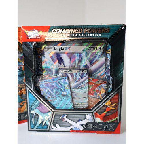 36 - Pokemon TCG - Charizard ex Premium Collection Box + Combined Powers Premium Collection - Sealed new ... 