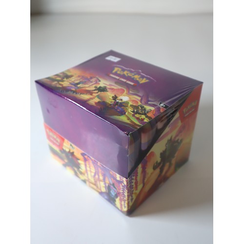 42 - Pokemon TCG - Shrouded Fable Sealed Shop Display of 10 Mini Tins consisting of 2 booster packs per t... 