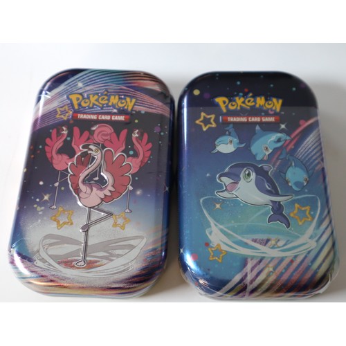 43 - Pokemon TCG - Paldean Fates Elite Trainer Box, 2 x Mini Tins + Iron Tread EX Tin includes 4 booster ... 