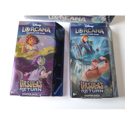 47 - Disney Lorcana Trading Card Game - Sealed Ursula's Return Booster Box of 24 Booster Packs + one of e... 