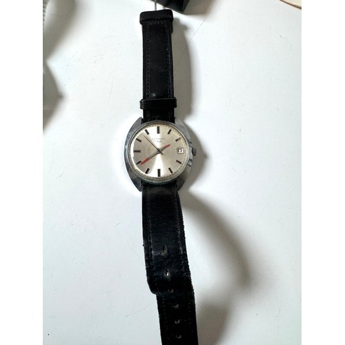 113 - Vintage 1960's Gents Rotary Incabloc 24 Hour Watch with stainless steel strap 36mm + Boxed Sekonda 1... 