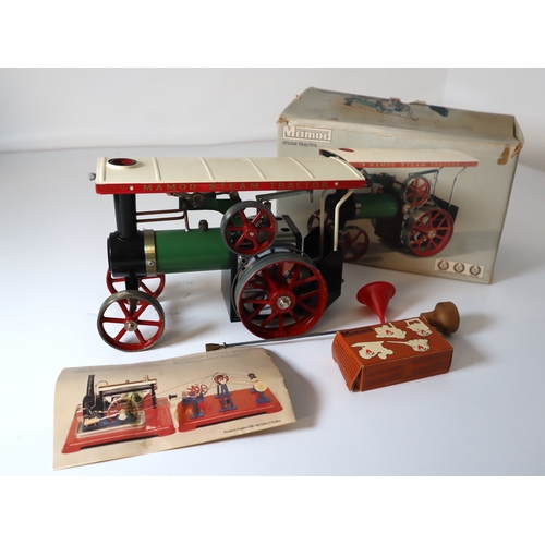 16 - Boxed Mamod Steam Tractor - Complete