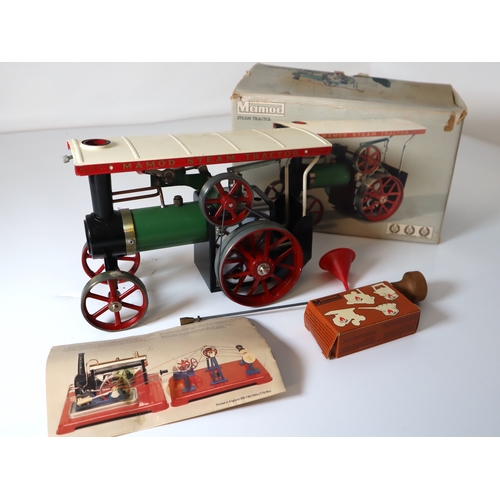 16 - Boxed Mamod Steam Tractor - Complete