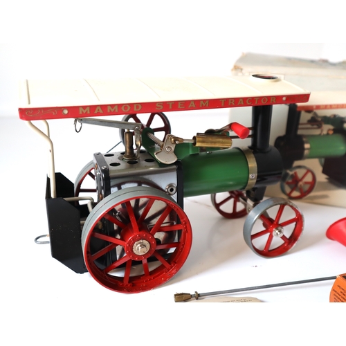 16 - Boxed Mamod Steam Tractor - Complete