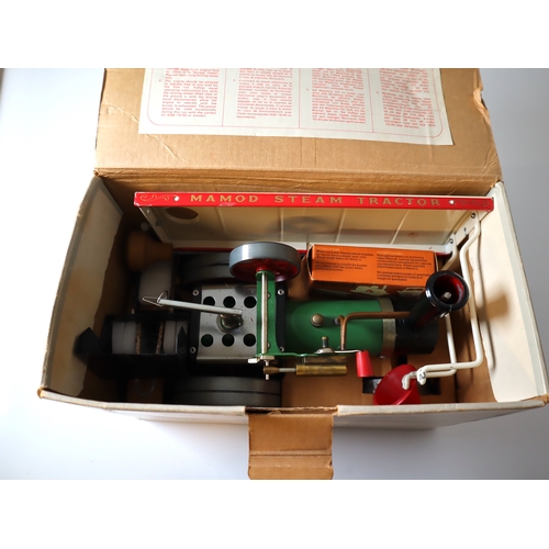 16 - Boxed Mamod Steam Tractor - Complete