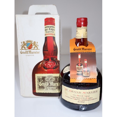 75 - Two bottles of Grand Marnier Liqueur - old bottling