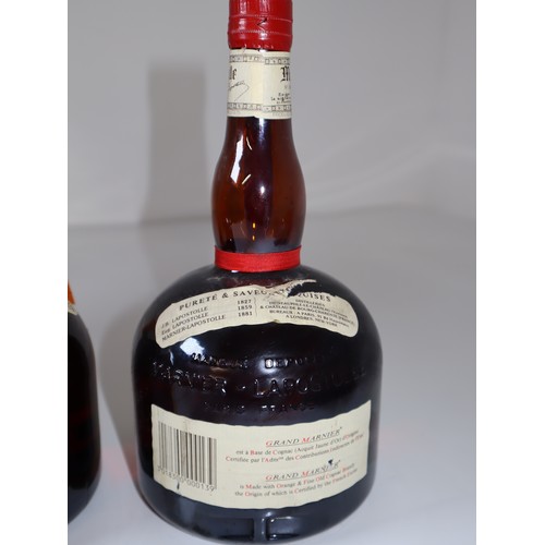 75 - Two bottles of Grand Marnier Liqueur - old bottling