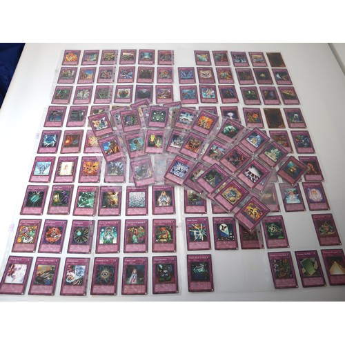 160 - A group of approximately 200 Yu-Gi-Oh Trap Trading Cards including singles from collectors tins , st... 