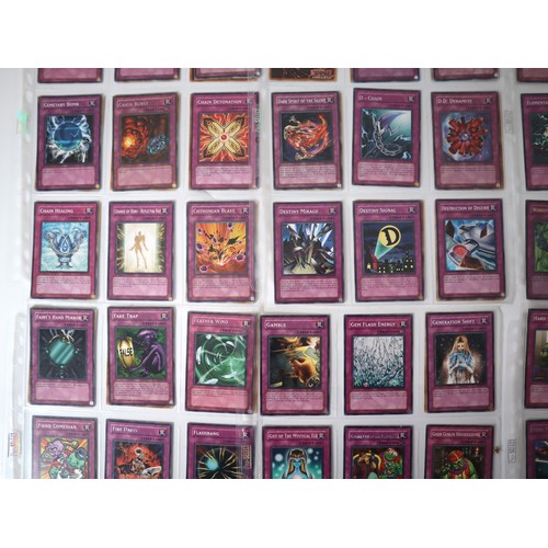 160 - A group of approximately 200 Yu-Gi-Oh Trap Trading Cards including singles from collectors tins , st... 