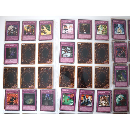 160 - A group of approximately 200 Yu-Gi-Oh Trap Trading Cards including singles from collectors tins , st... 