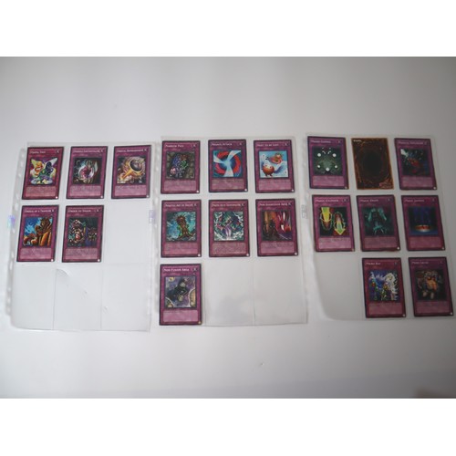 160 - A group of approximately 200 Yu-Gi-Oh Trap Trading Cards including singles from collectors tins , st... 