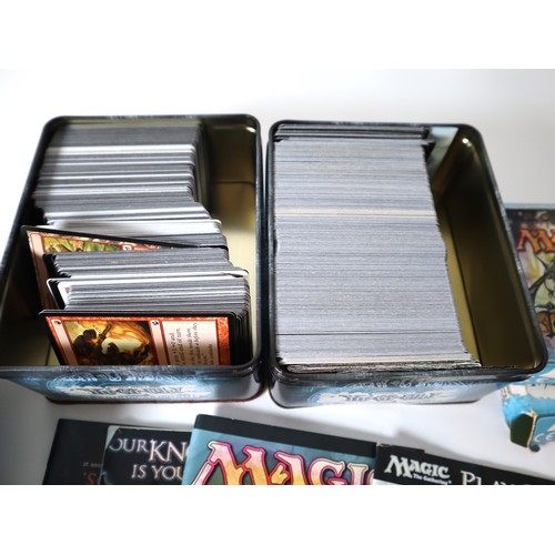 158 - Magic the Gathering TCG - A group of cards, decks, guides CD ROM's from 2006-2009