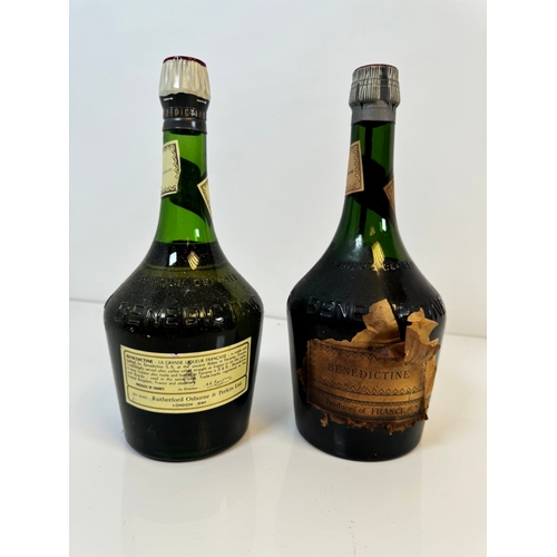 170 - Two Bottles of D.O.M Benedictine Liqueur - Old bottling