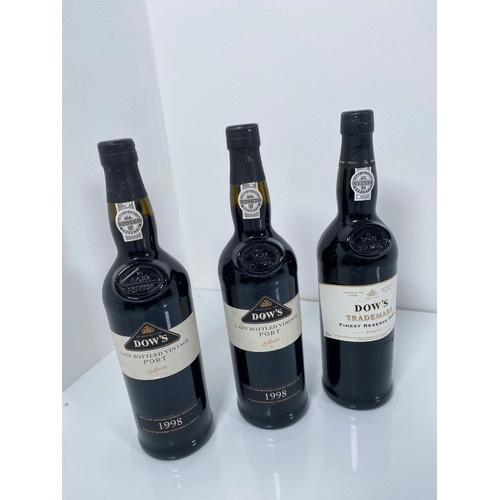 176 - Three bottles of Dow's Port